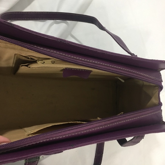 Kate Spade Purple Bow Purse - Picture 5 of 8